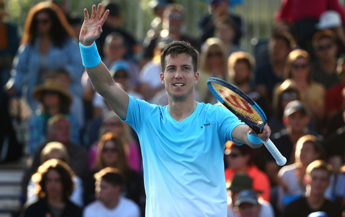 Aljaž Bedene | Aljaž Bedene je v Rotterdamu pripravil veliko presenečenje. | Foto Guliver/Getty Images