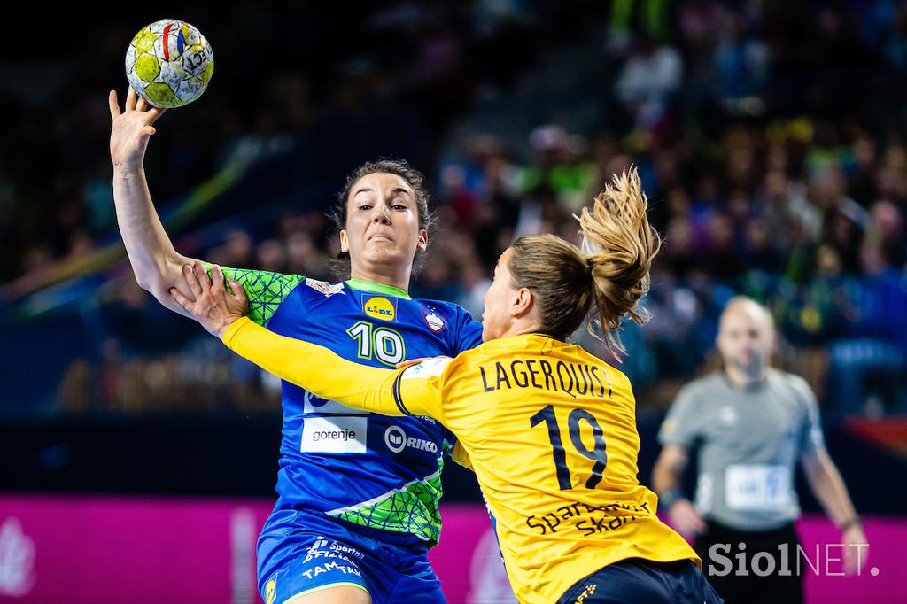 EHF Euro22: Slovenija - Švedska, slovenska ženska rokometna reprezentanca