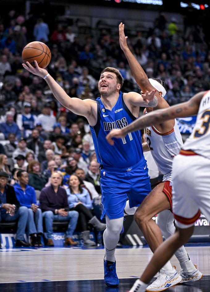 Slovenski reprezentant je dosegel 50. trojni dvojček v NBA karieri. | Foto: Reuters