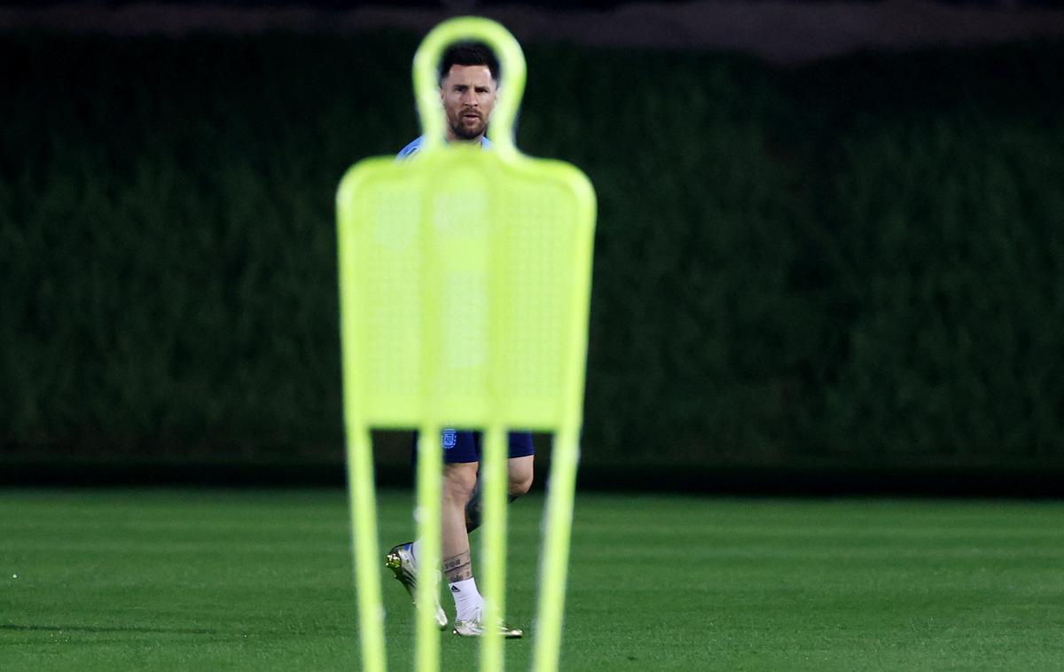 Lionel Messi | Lionel Messi je petkov trening na zelenici izpustil, v soboto pa treniral ločeno od ekipe. | Foto Reuters