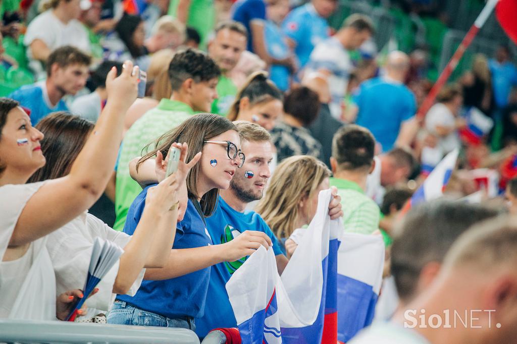 SP v odbojki 2022 (Stožice): Slovenija - Ukrajina, slovenska odbojkarska reprezentanca