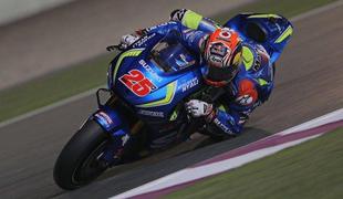 Lorenzo strašil po Katarju, izjemen napredek Suzukija (fotozgodba)