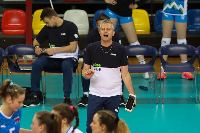 Kv. za EP: Slovenija - BiH (odbojka) | Selekcija Alessandra Chiappinija je s porazom odprla kvalifikacijski turnir v Latviji. | Foto CEV