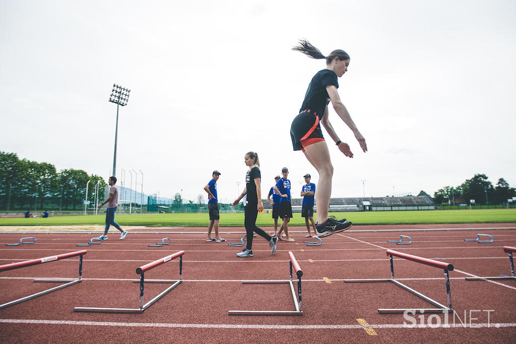 skakalci skakalke trening Kranj