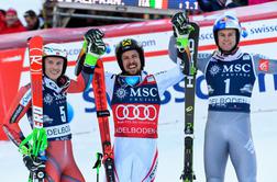 Marcel Hirscher zmagovalec Adelbodna, Kranjec znova odličen