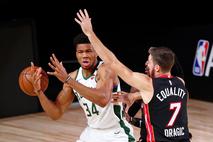 Giannis Antetokounmpo in Goran Dragić