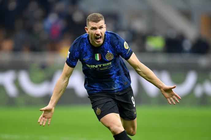 Edin Džeko | Edin Džeko, napadalec milanskega Interja, s katerim bo v soboto skušal premagati Manchester City in postati evropski klubski prvak, se v Sloveniji počuti zelo dobro. | Foto Reuters