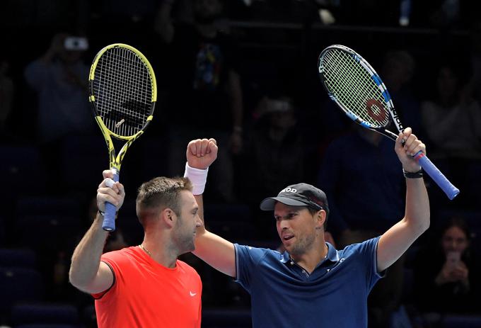 Mike Bryan in Jack Sock. | Foto: Reuters