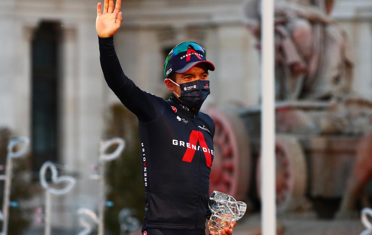 Richard Carapaz - Vuelta 2020 | Richard Carapaz: Močno mi je odleglo, vesel sem, po lanski zmagi na Giru sem dokazal, da tisto ni bilo le naključje. | Foto Reuters