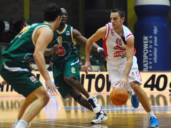 Marino Baždarić: v dresu Cedevite proti Olimpiji | Foto: ABA liga