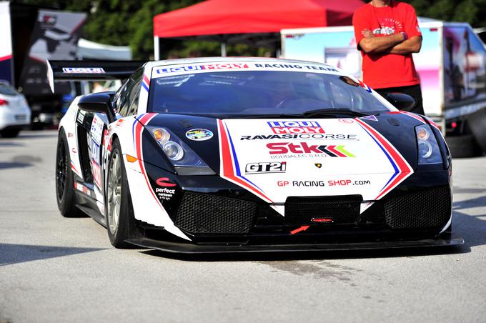 Na gorski dirki tudi lamborghini gallardo GT3 češkega voznika Martina Jermana.  | Foto: Gregor Pavšič