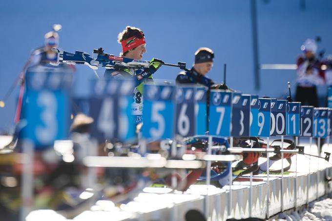 Miha Dovžan je streljal dobro, tekel pa malce slabše. | Foto: Grega Valančič/Sportida