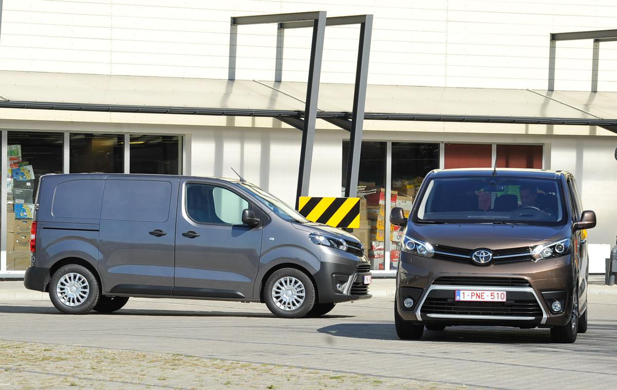 Toyota proace VAN | Foto Jure Gregorčič