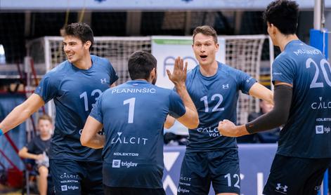 Kamničani v derbiju kroga slavili v Mariboru, ACH Volley zanesljiv v Prekmurju