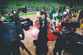 Cedevita Olimpija trening