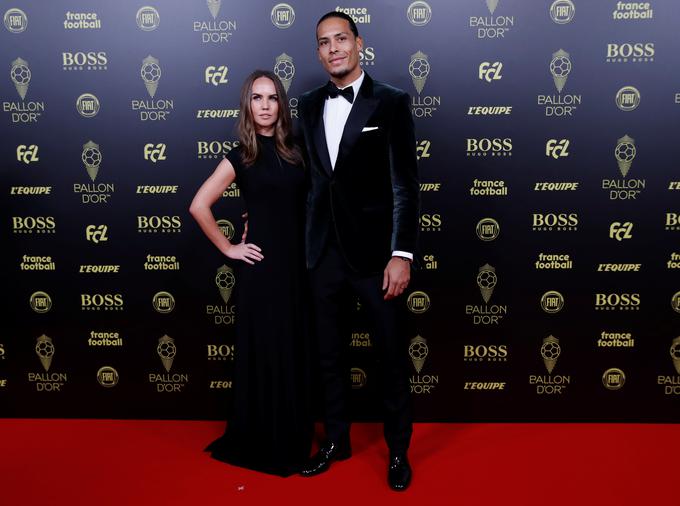 Virgil van Dijk je pristal na drugem mestu in zlato žogo zgrešil za vsega sedem glasov. | Foto: Reuters