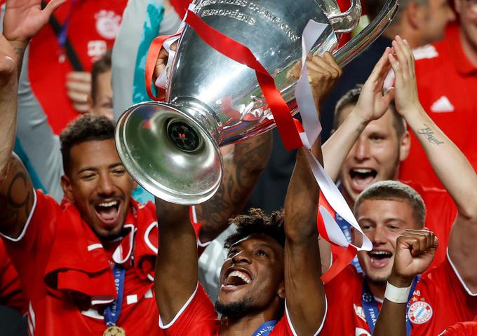 Junak Bayerna je bil na lanskem finalu Kingsley Coman. | Foto: Getty Images