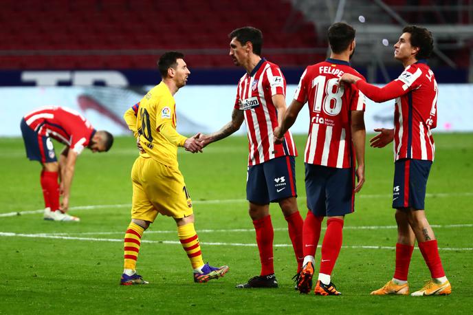 Atletico Madrid : Barcelona | Atletico Madrid je v soboto zmagal z 1:0. | Foto Reuters