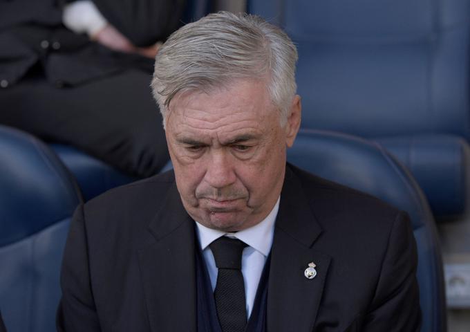 Carlo Ancelotti je prvi trener madridskega Reala, ki je v začetno enajsterico uvrstil 11 tujih nogometašev.  | Foto: Reuters