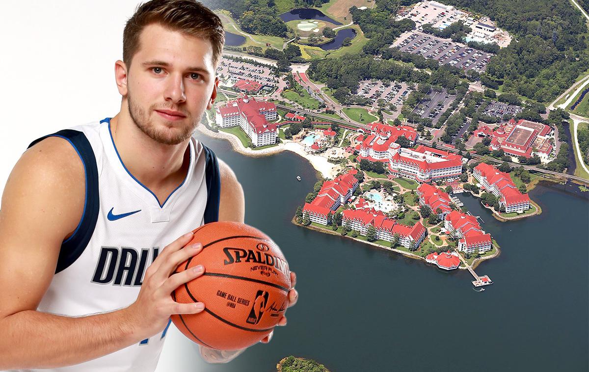 Dončić v Dysney | Foto Getty Images