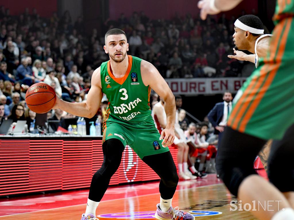 EuroCup: JL Bourg - Cedevita Olimpija