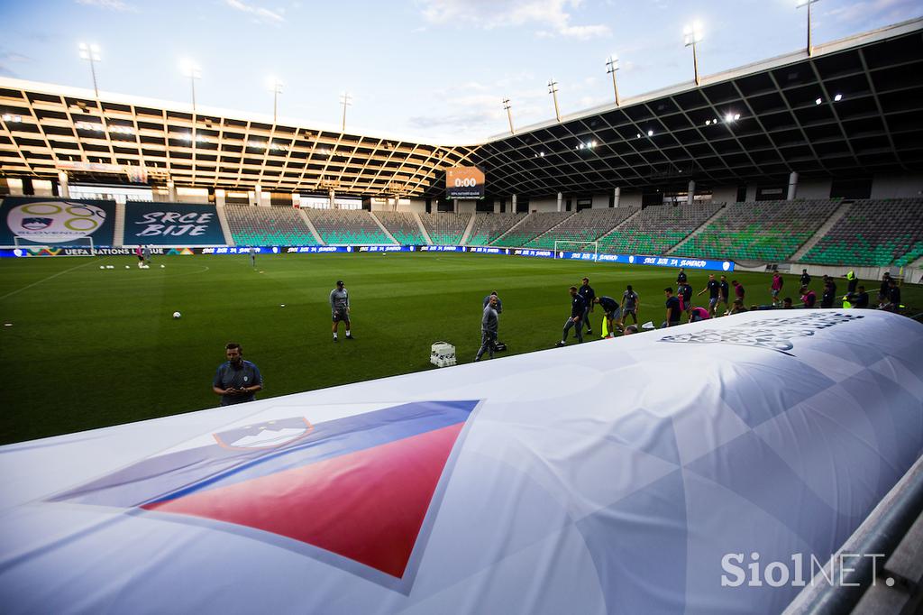 trening slovenske nogometne reprezentance