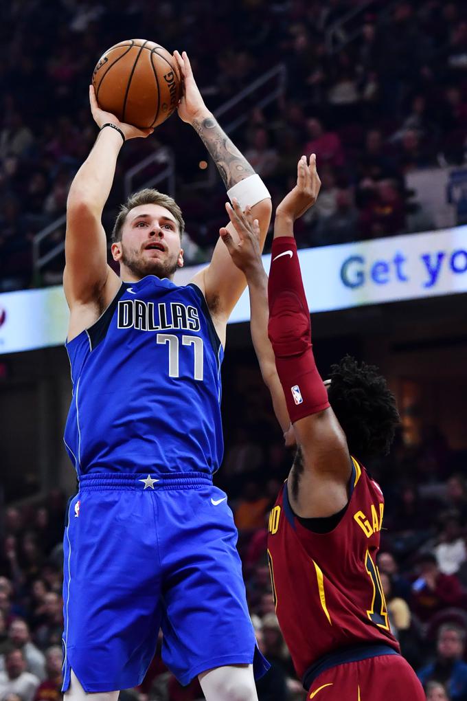  Mladi Ljubljančan je bil v Clevelandu neustavljiv. | Foto: Reuters