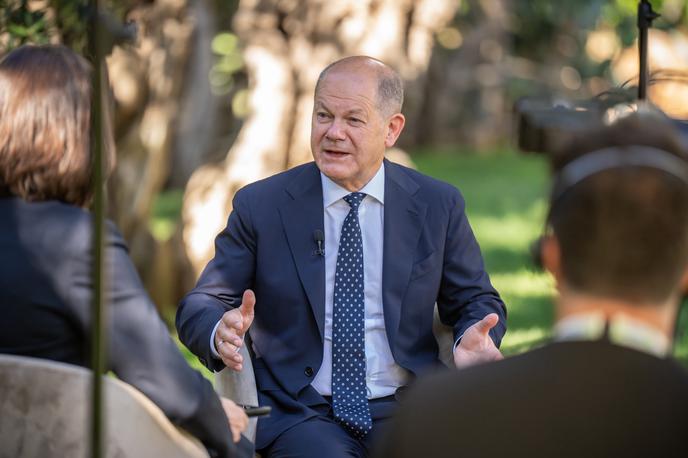 Olaf Scholz | Scholz je povedal tudi, da pogoji Rusije kažejo na to, da Moskva ne namerava končati vojne. | Foto Guliverimage