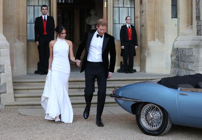 Meghan je Stello McCartney oblekla za večerni sprejem. | Foto: Getty Images