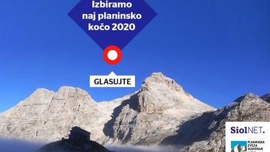 Naj koča 2020: Glasovanje je zaključeno