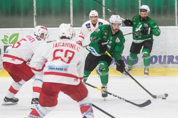 Olimpija in Jesenice bosta uvodni skupinski del igrala v družbi druge ekipe Celovca in Linza. | Foto: Grega Valančič/Sportida