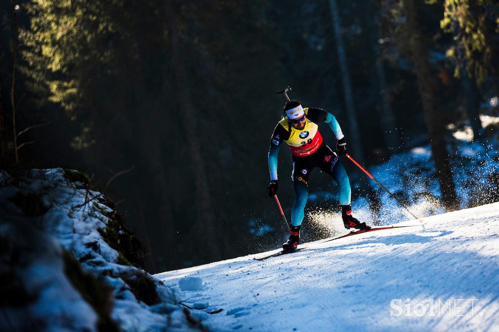 Pokljuka, 20 km, prvi dan