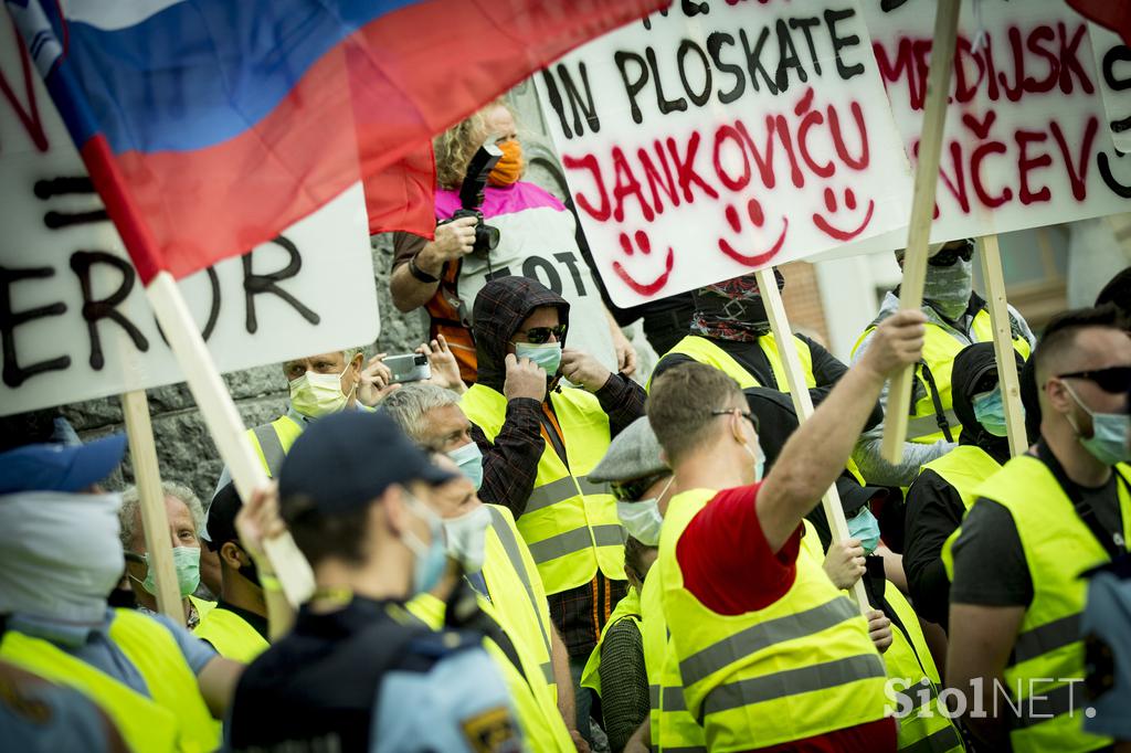 Protesti v Ljubljani