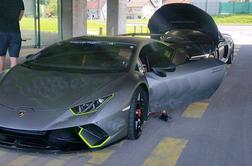 Policijski radar: lamborghini skozi Slovenijo z 260 km/h #foto