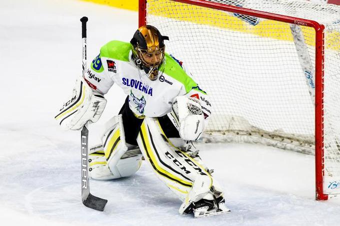 Matija Pintarič z Rouenom v osmini finala proti Salzburgu. | Foto: HZS/Drago Cvetanovič