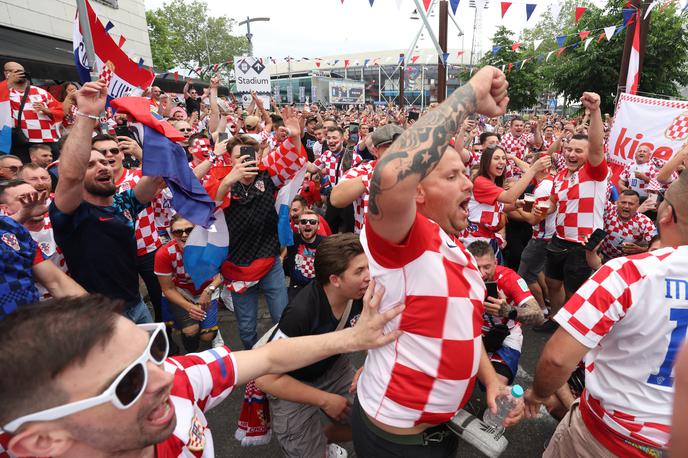 liga narodov finale hrvaški navijači | Hrvatov je bilo na Nizozemskem več 10 tisoč. | Foto Reuters