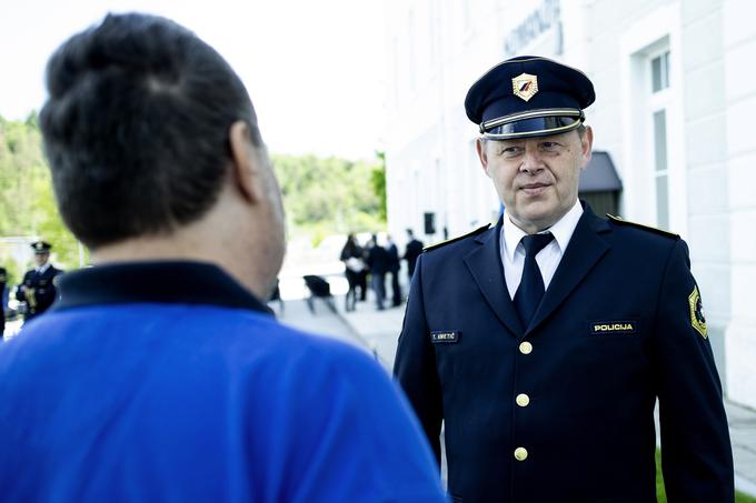 Asistent dirigenta Policijskega orkestra Tomaž Kmetič | Foto: Ana Kovač