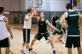 trening slovenska košarkarska reprezentanca Zreče