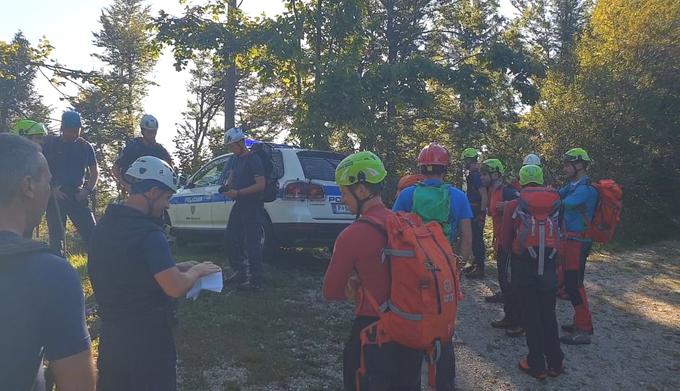 Pogrešanega 75-letnika, doma je iz italijanske dežele Furlanija - Julijska krajina, v preteklih dneh niso našli. | Foto: PU Nova Gorica