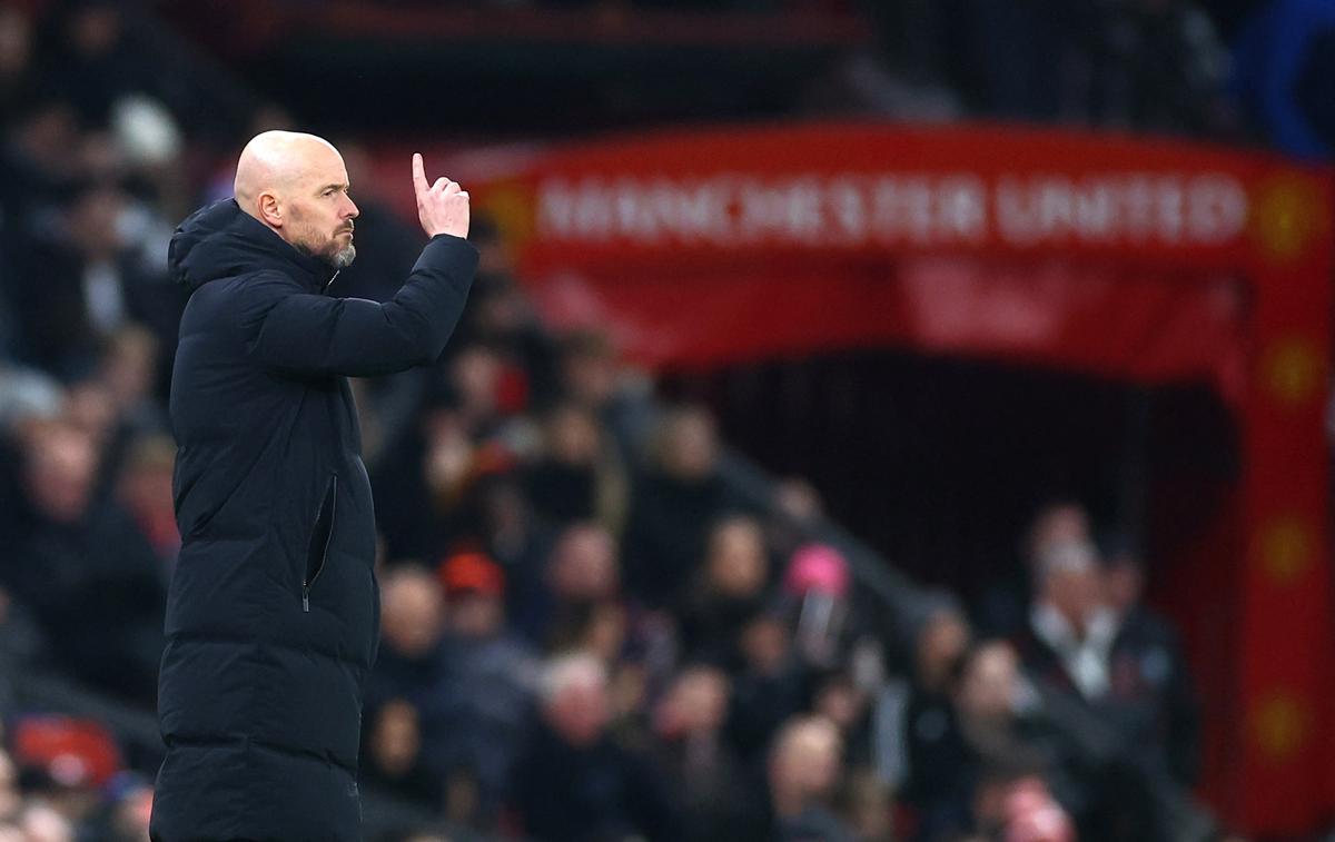 Erik ten Hag | Tudi usoda nizozemskega trenerja Erika ten Haga je delno v rokah Ineosa. | Foto Reuters