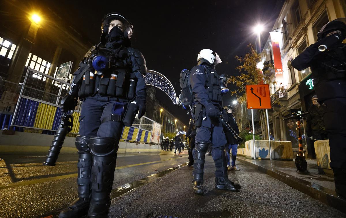 Policija Belgija Bruselj | Gre za zadnjega v nizu incidentov, ki od začetka meseca pretresajo belgijsko prestolnico. | Foto Reuters