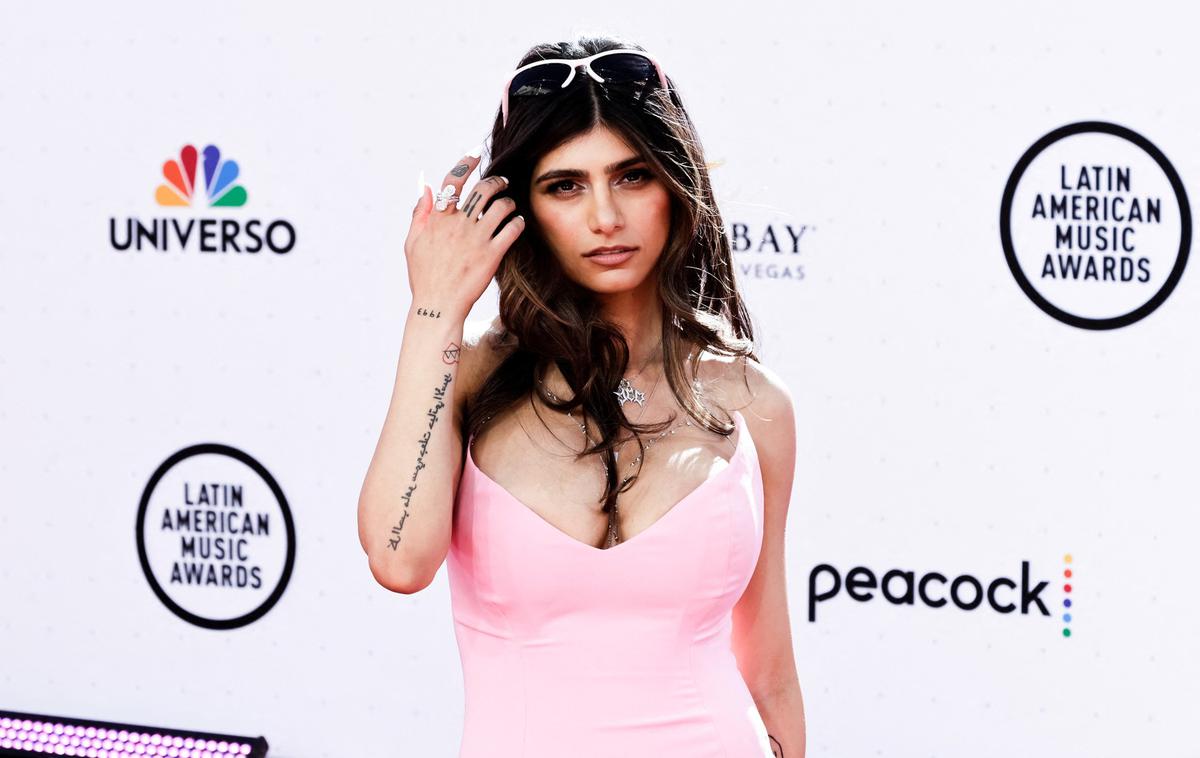 Mia Khalifa |  Nekdanja pornozvezdnica Mia Khalifa je s svojimi objavami in podporo Palestini poskrbela za val ogorčenja. | Foto Profimedia