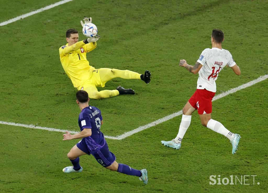 SP Argentina Poljska Messi Szczesny