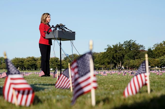 Predsednica predstavniškega doma kongresa Nancy Pelosi | Foto: Reuters