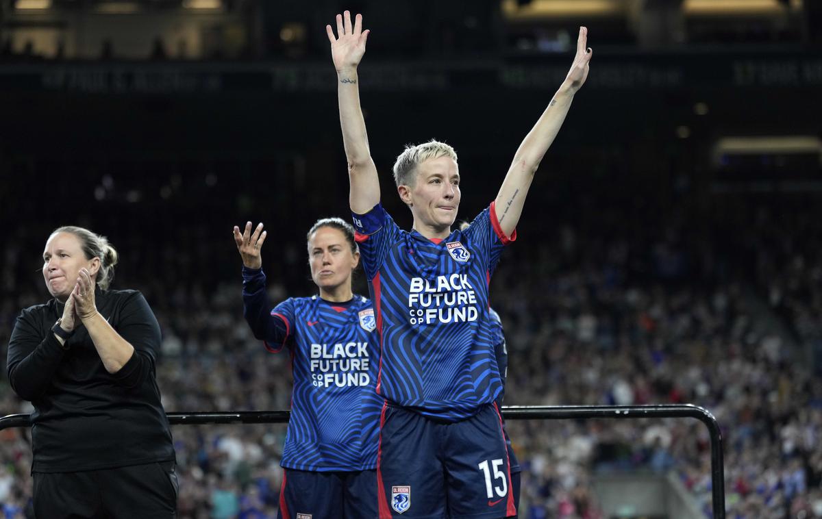 Megan Rapinoe | Megan Rapinoe pri 38 letih končuje športno pot. | Foto Reuters