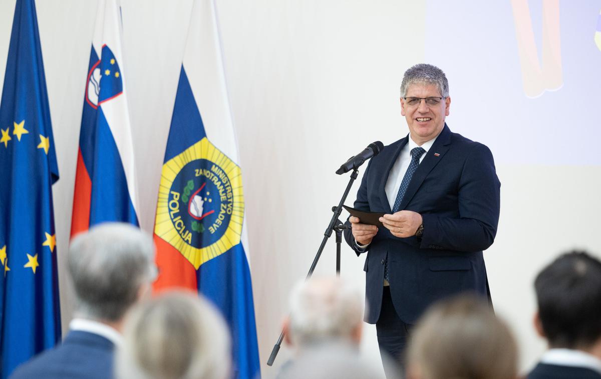 Boštjan Poklukar | "Naredili bomo vse, da se čim prej pride do nove policijske postaje v Šentjurju," je zatrdil minister Boštjan Poklukar. | Foto STA