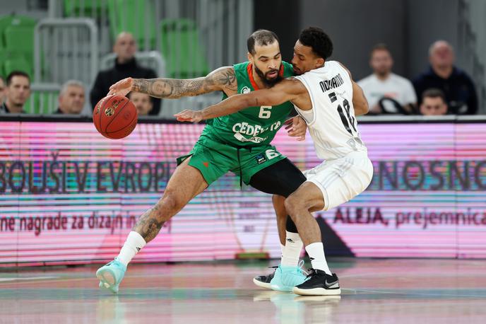 Cedevita Olimpija Paris Justin Cobbs | Justin Cobbs je že v prvi četrtini dosegel deset točk. | Foto www.alesfevzer.com