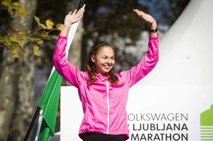 Anja Fink je letos zbirala državne naslove kot po tekočem traku, od krosa do maratona ... | Foto: Bojan Puhek