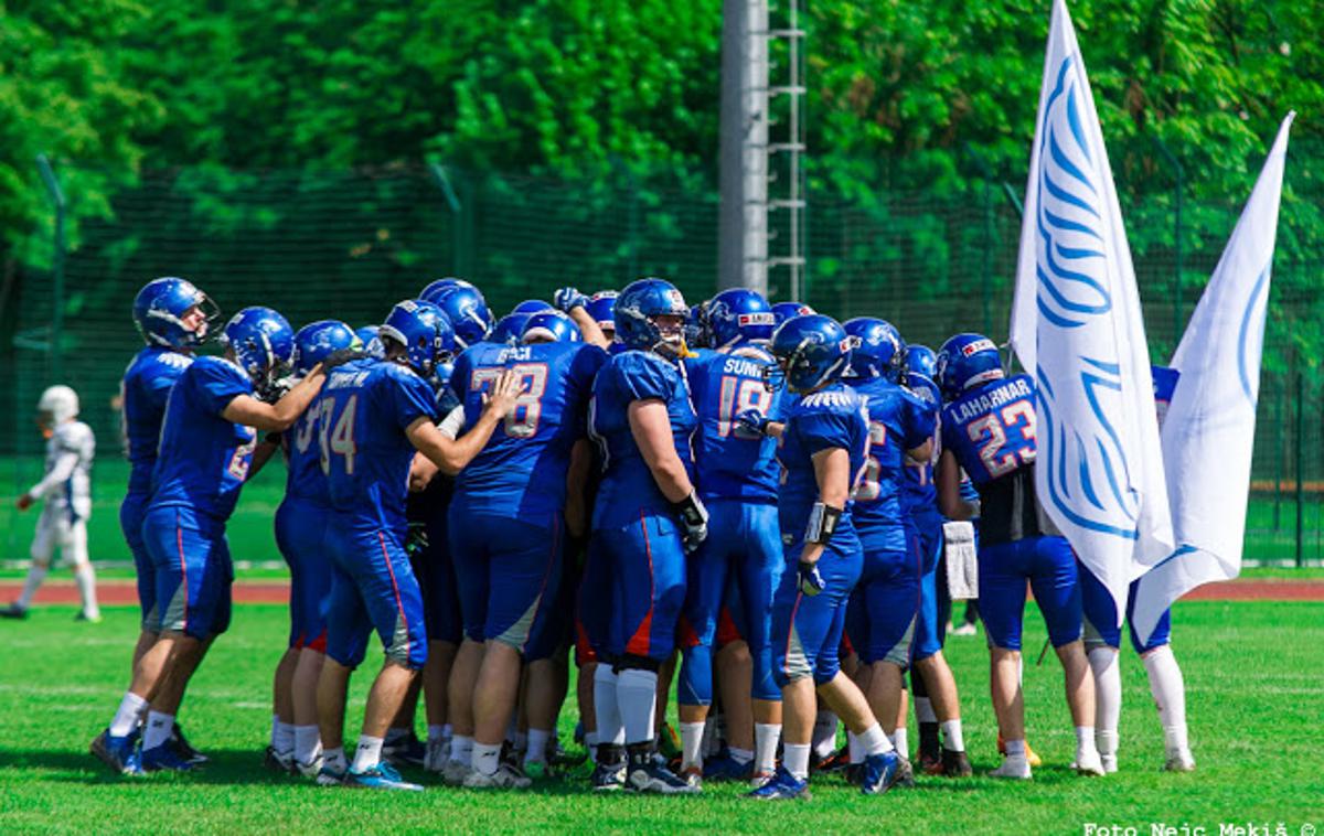 Ljubljana Silverhawks vs Blue Devils AFL ameriški nogomet | Foto Nejc Mekiš