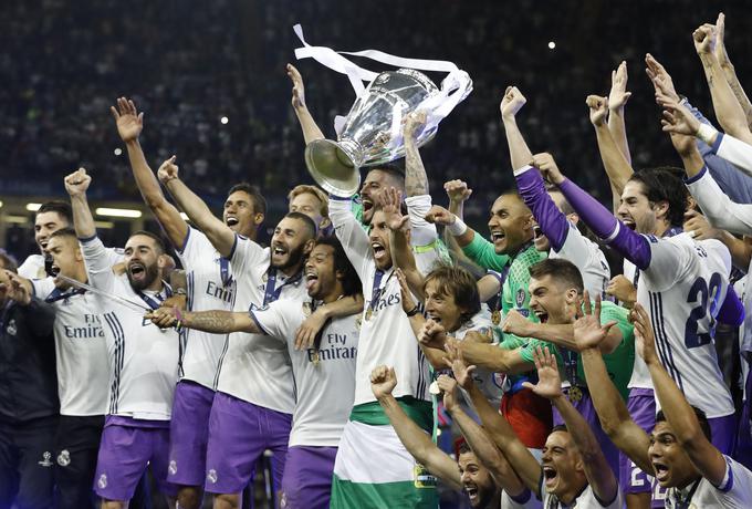 Real Madrid v zadnjih letih evropske lovorike osvaja kot po tekočem traku. | Foto: Reuters